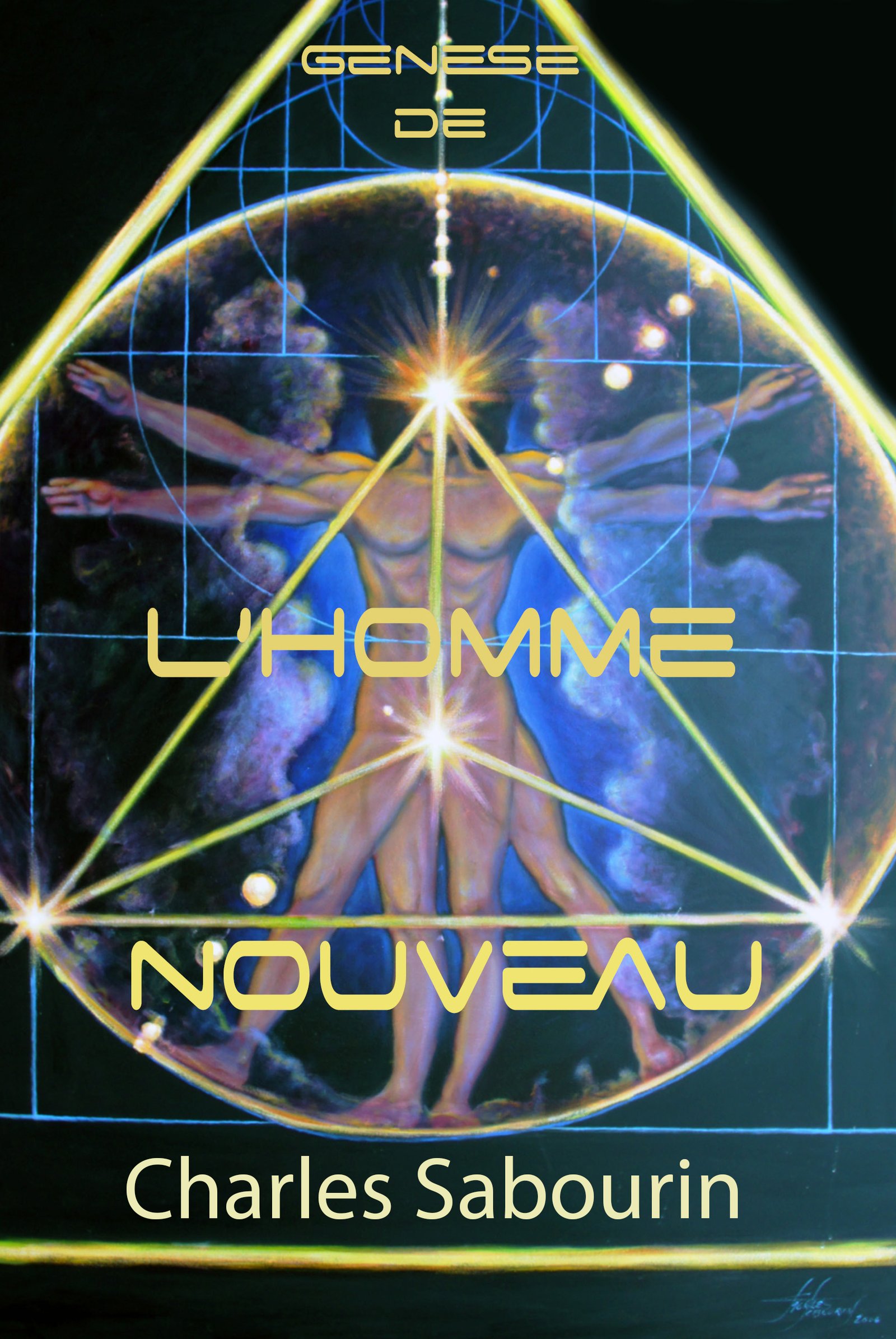 Couverture du livre : Genèse de l'homme nouveau, de Charles Sabourin